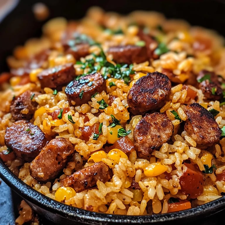 Cajun Sausage and Rice Skillet: An Incredible Ultimate Recipe You Need to Try