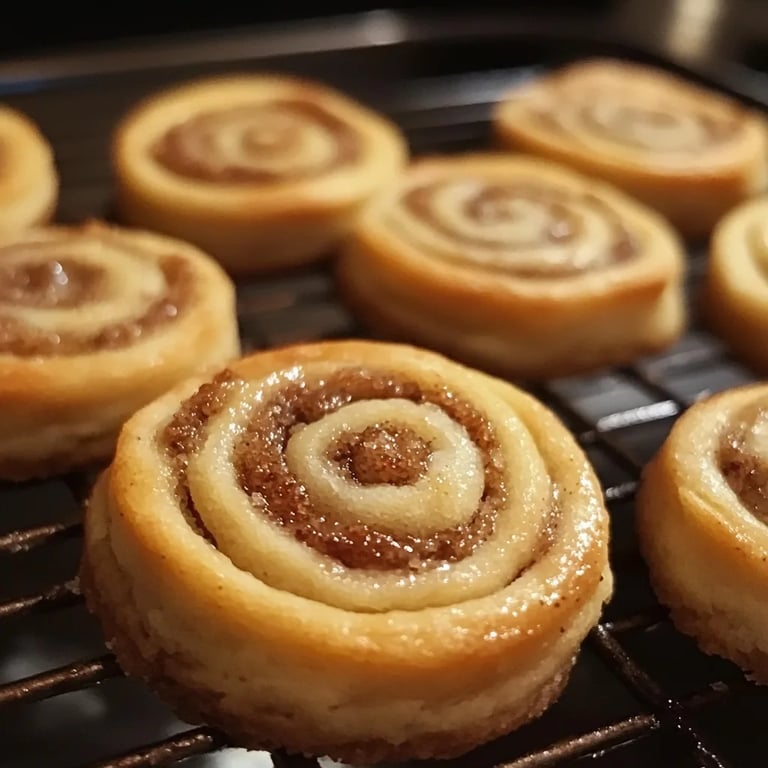 ZIMTSCHNECKENPLÄTZCHEN