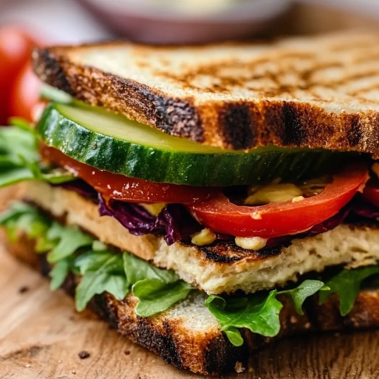 Einfache vegetarische Sandwichrezepte