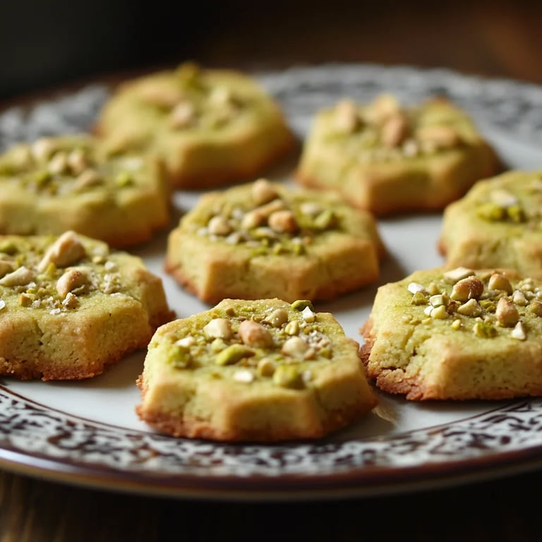 Pistazien Plätzchen