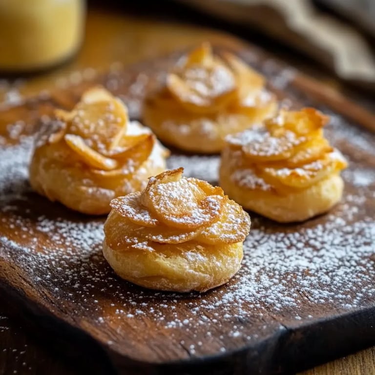 Köstliche Marzipan Wölkchen mit nur 4 Zutaten
