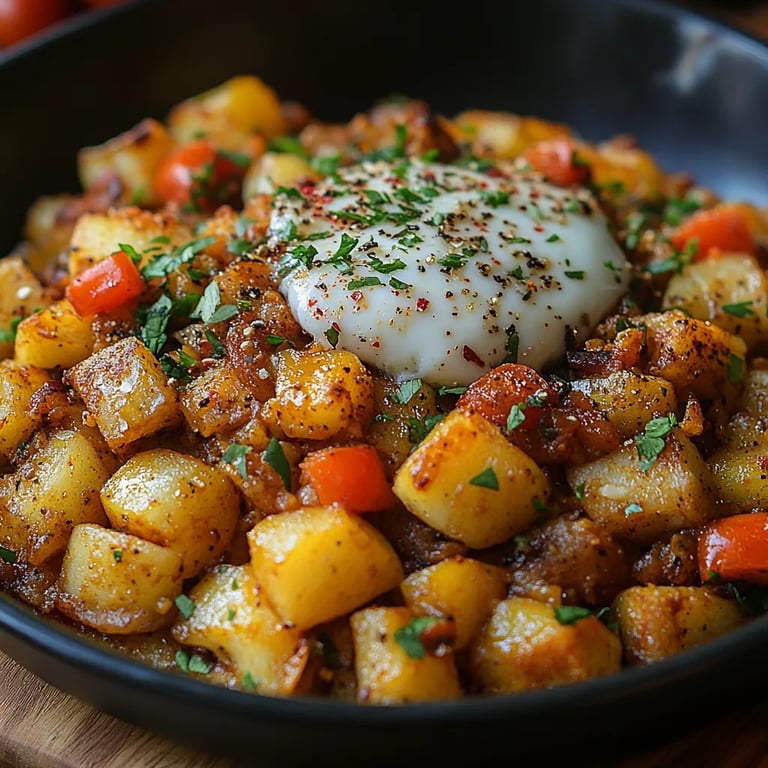 Poêlée de pommes de terre au chipotle épicé pour le petit-déjeuner : Une Recette Incroyable Ultime