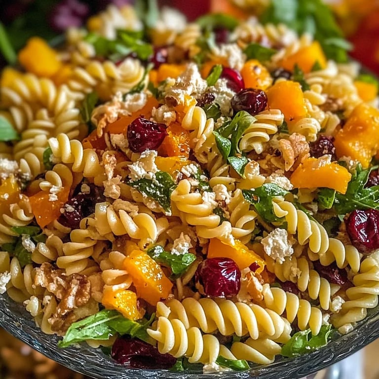 Fall Harvest Pasta Salad