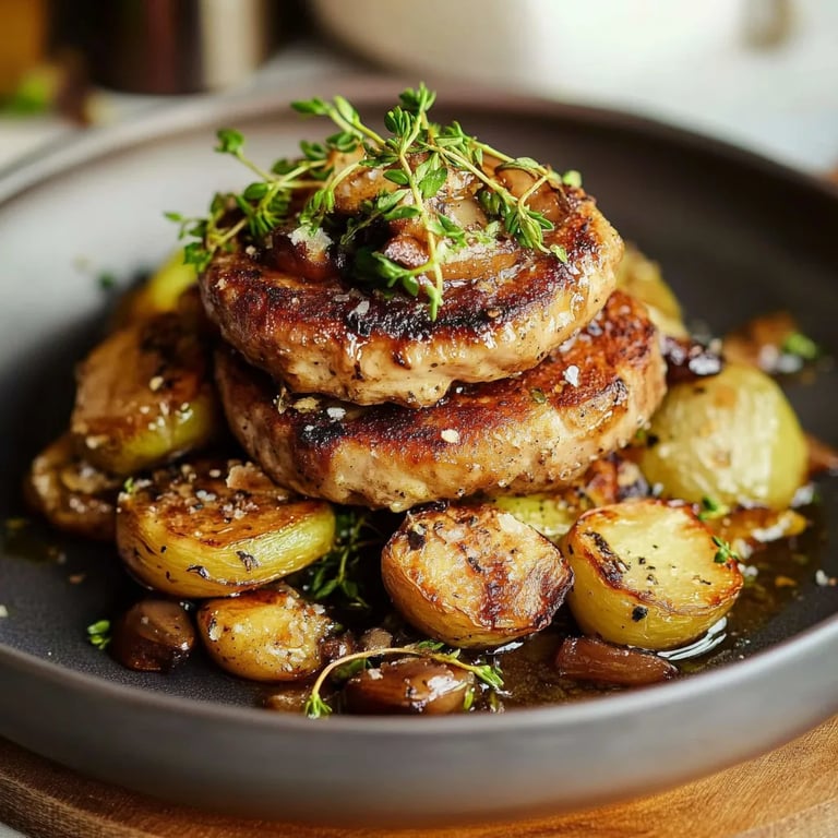 Rosenkohl-Kartoffel-Pfanne