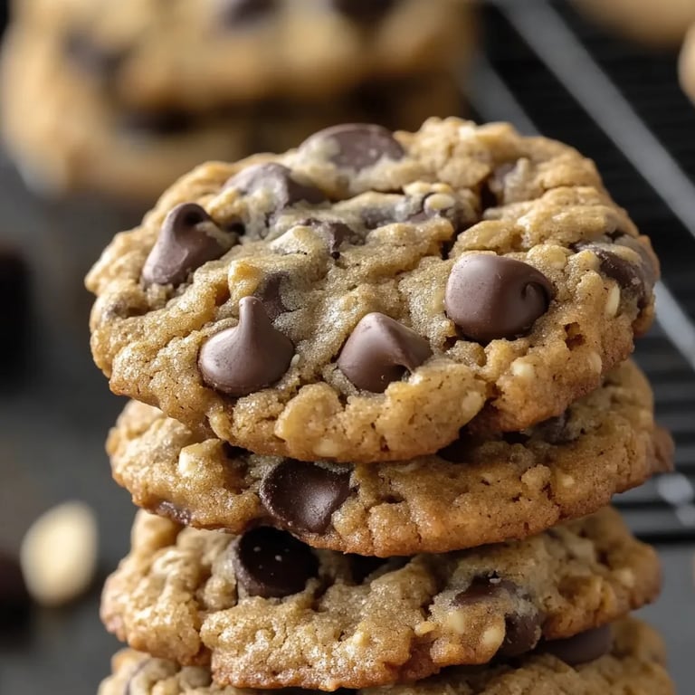 The Best Oatmeal Chocolate Chip Cookies