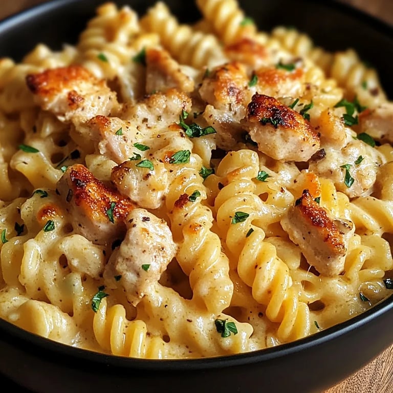Easy Parmesan Chicken Pasta