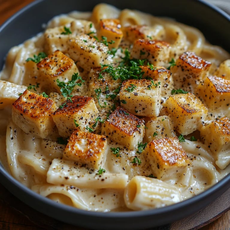 Cremige Pasta mit Tofu: Ein Unglaubliches Ultimatives Rezept für 4 Personen