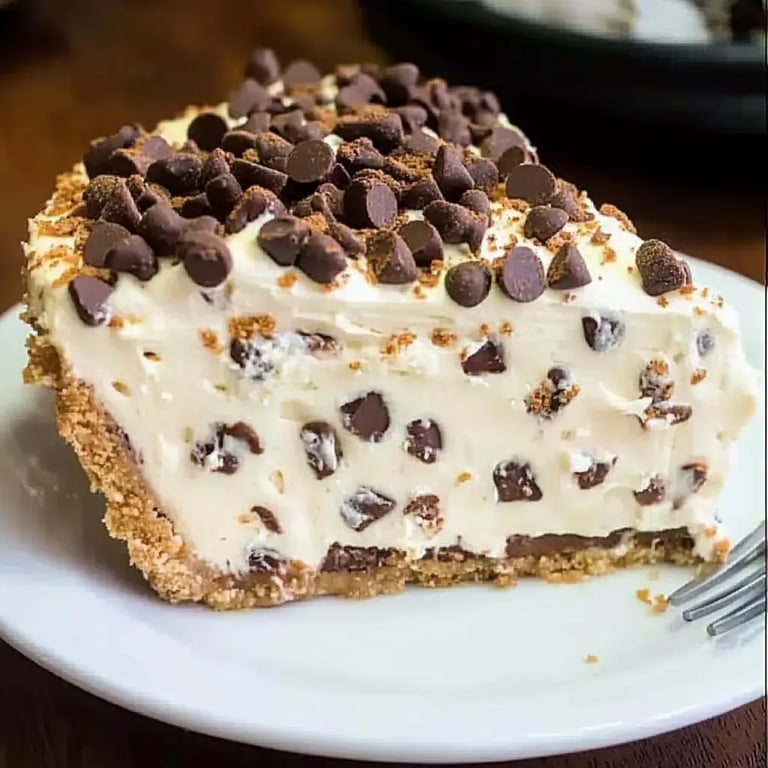 Chocolate Chip Cannoli Pie