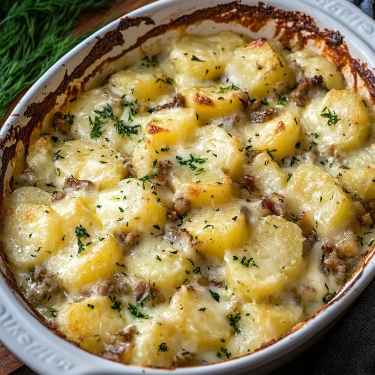 Rosenkohl Kartoffel Auflauf