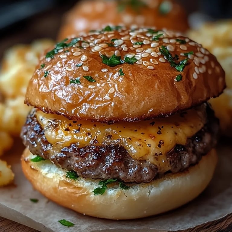 <p>Bombas de Cheeseburger com Alho e Parmesão: Uma Receita Incrível e Definitiva</p>