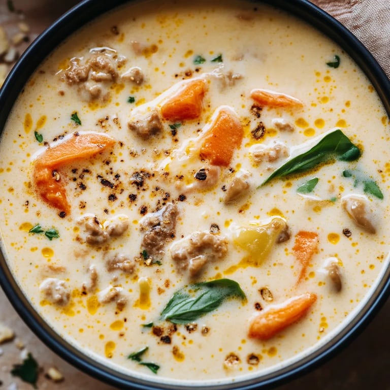 Herzhafte toskanische Suppe