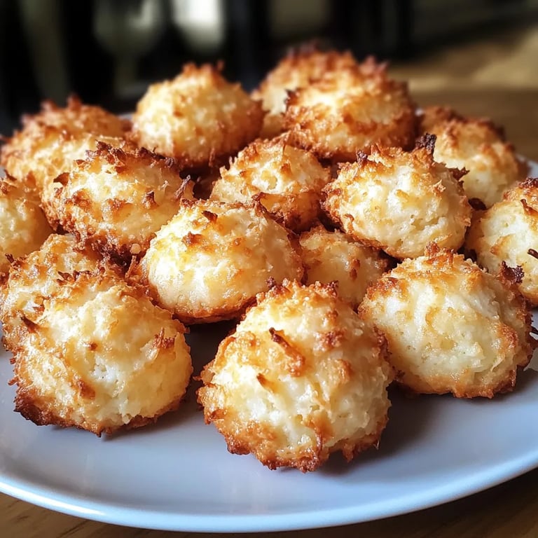 Blitzschnelle Low Carb Kokosmakronen