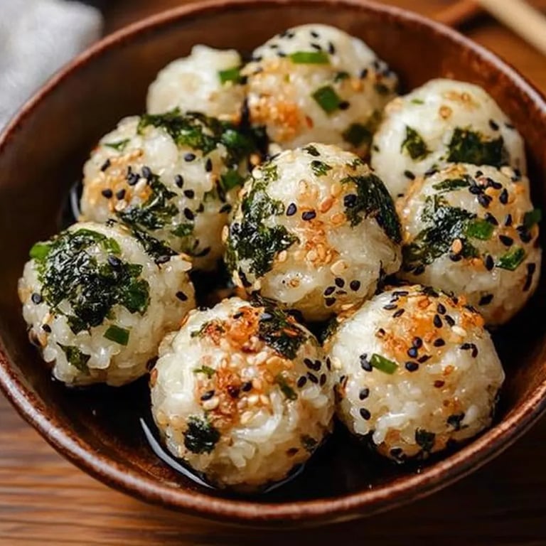 Korean Rice Balls Recipe