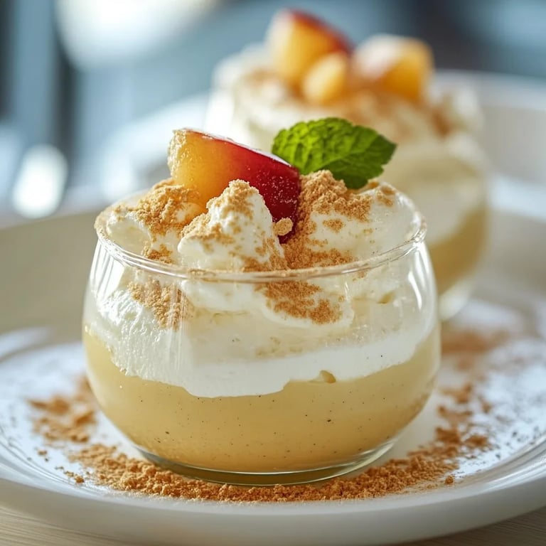 Zimtcreme mit Apfelmus