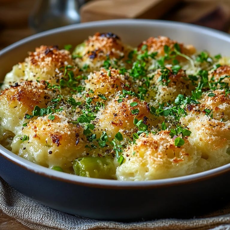 Knuspriger Rosenkohl mit Parmesan