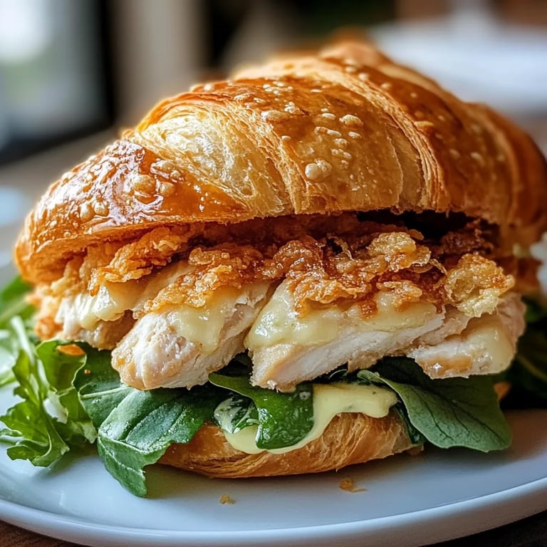 Ultimate Chicken Caesar Croissant