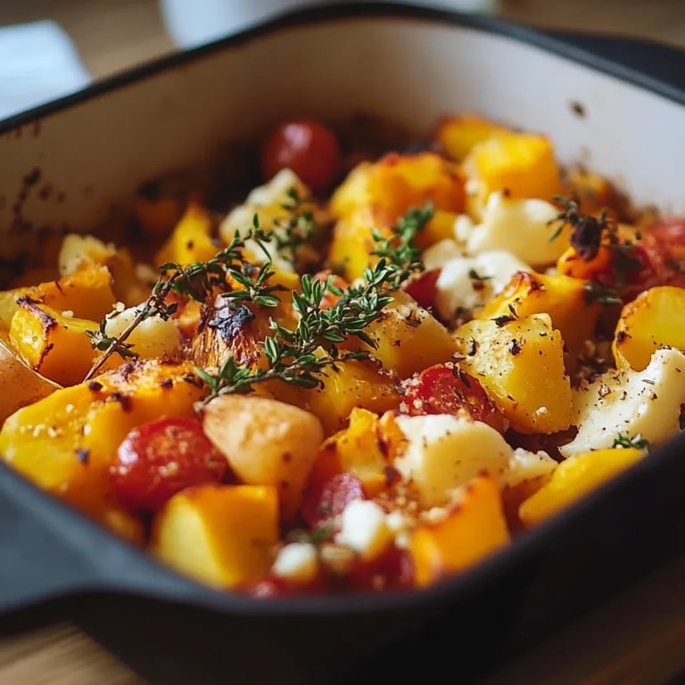 Butternut Kurbis Aus Dem Ofen