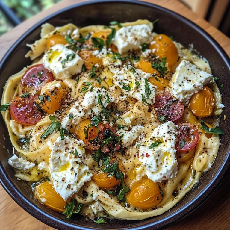 Pasta mit Kürbis und Feta – Herbstliches Ofengericht