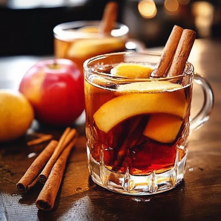 Alkoholfreier Apfelpunsch