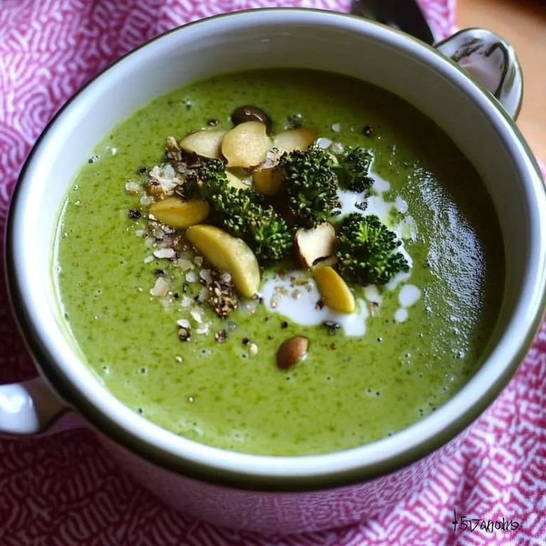 Grünkohl Cremesuppe mit Grünkohlknusper