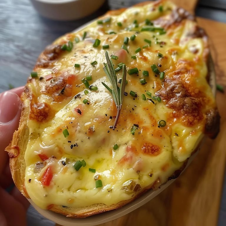 Tarte à la Crème au Fromage à Raclette