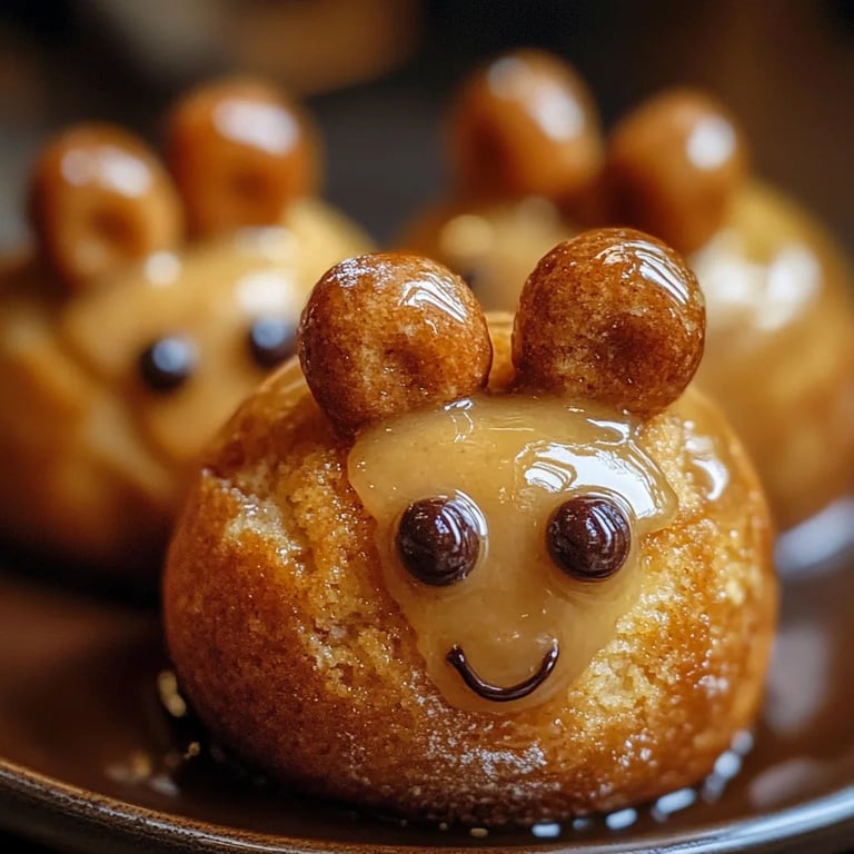 Bärenkekse mit brauner Butter und Ahornsirup