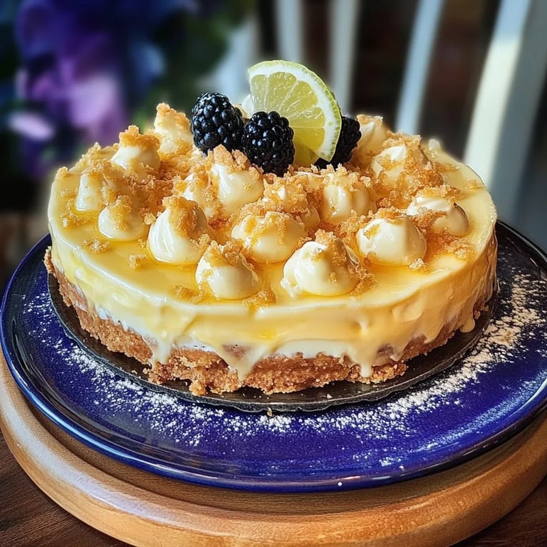 Tarta de Queso con Arándanos y Limón: Una Increíble Receta Secreta