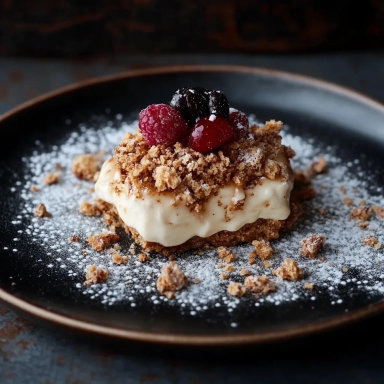 Lebkuchenknödel mit Nougat
