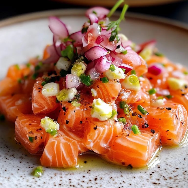 25-Minute Salmon Tartare