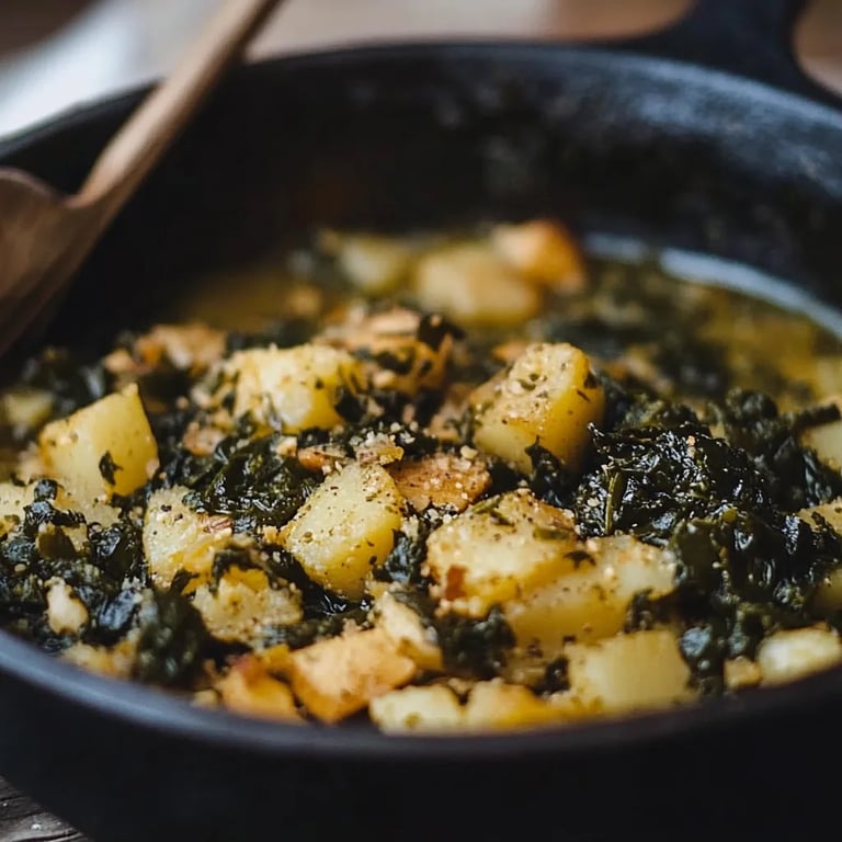 Veganer Grünkohl Eintopf