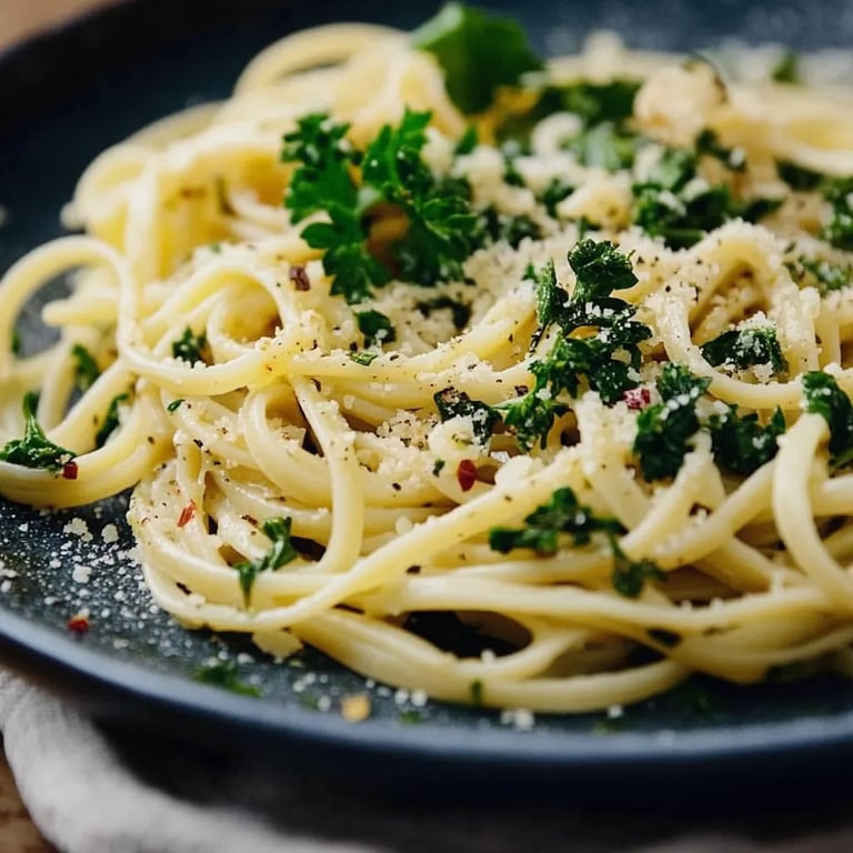 Grünkohl-Pasta