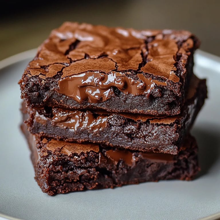 Fudgy Schokoladen-Brownie-Kekse
