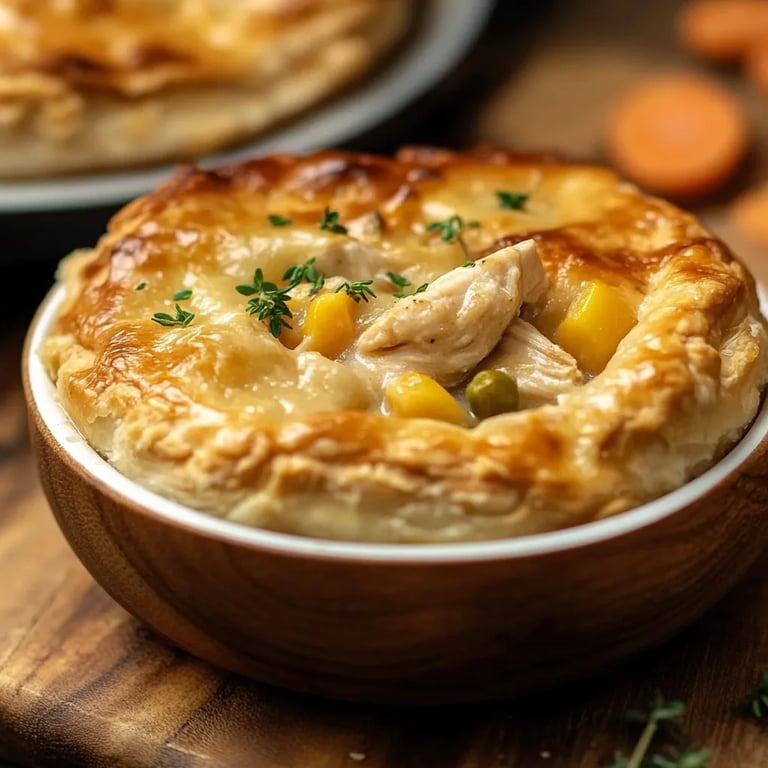 Slow Cooker Chicken Pot Pie