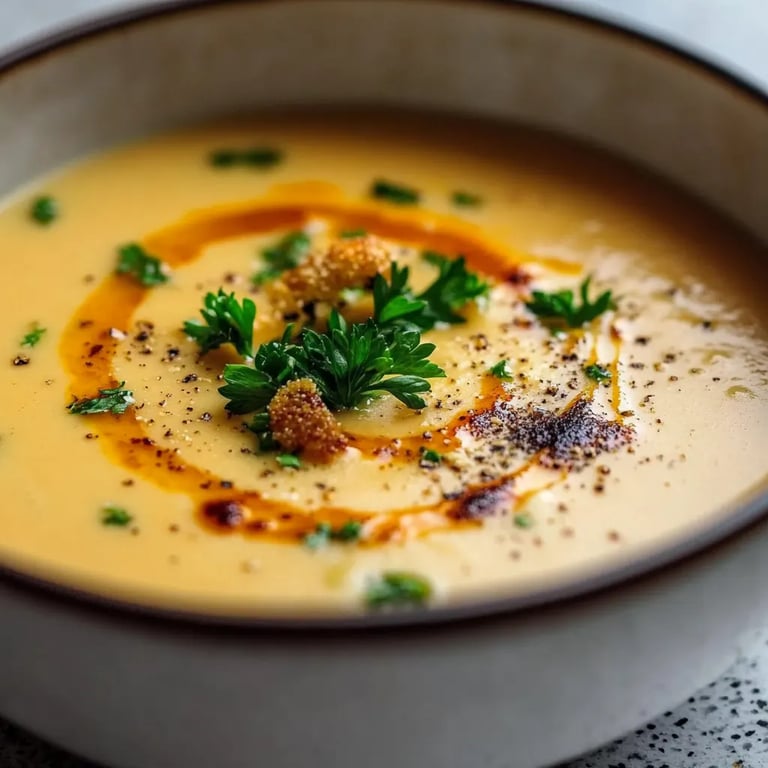 Cremige Blumenkohlsuppe