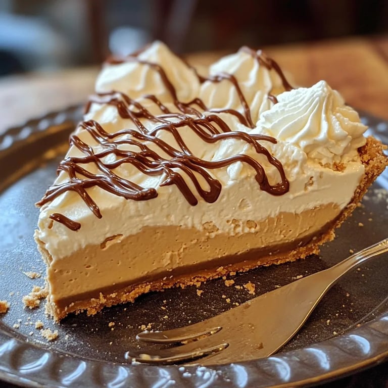 No-Bake Peanut Butter Cream Pie