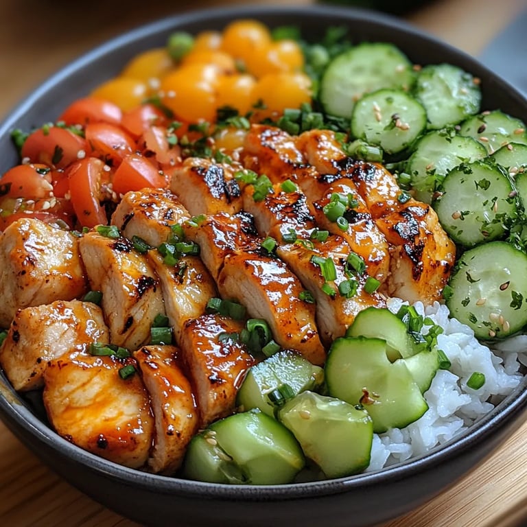 Tazón de Pollo Bang Bang: Una Increíble Receta Última