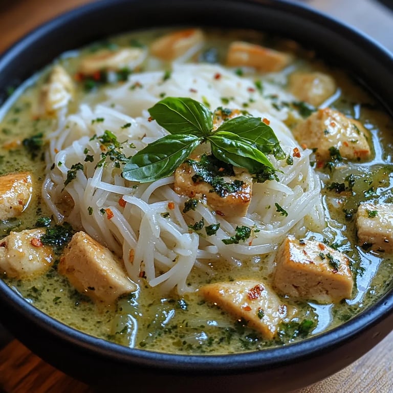 Sopa Tailandesa de Curry Verde: Una Increíble Receta Última