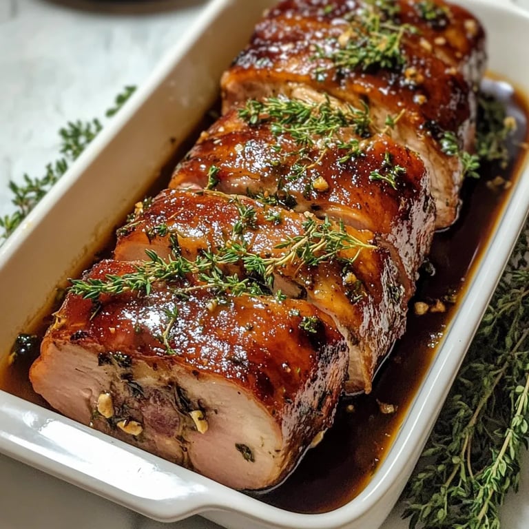 Délicieux Rôti de Porc Farci de Noël : Une Recette Incroyable Ultime
