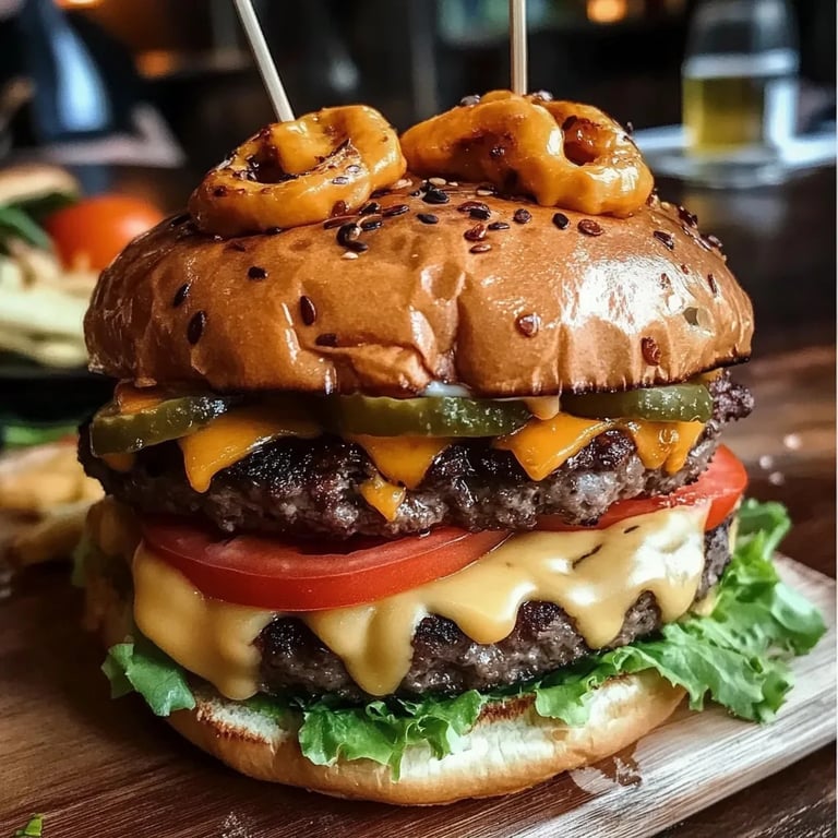 Hamburguesa Monster: La Increíble Receta Última