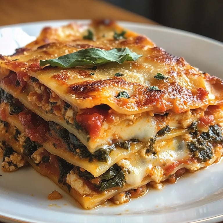Vegan Spinach Lasagna Tofu: An Incredible 5-Layer Recipe