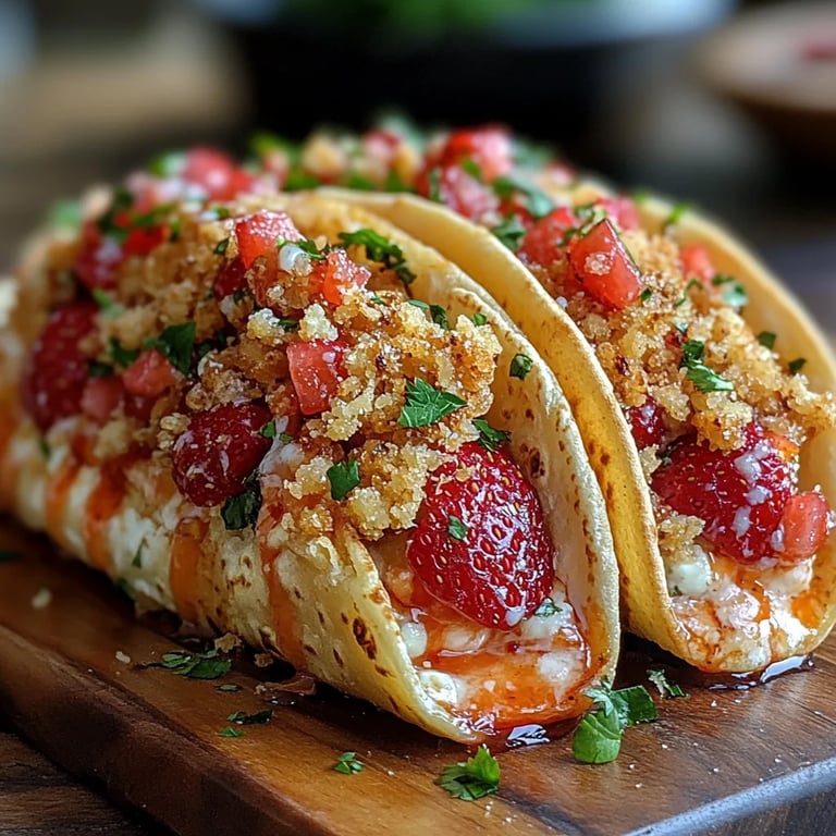 Strawberry Crunch Cheesecake Tacos: The Ultimate Amazing Recipe