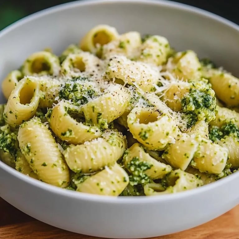 Einfache gesunde Brokkoli-Pasta