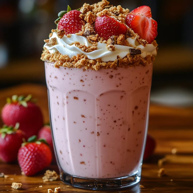 Batido Proteico de Tarta de Fresa: La Increíble Receta Última