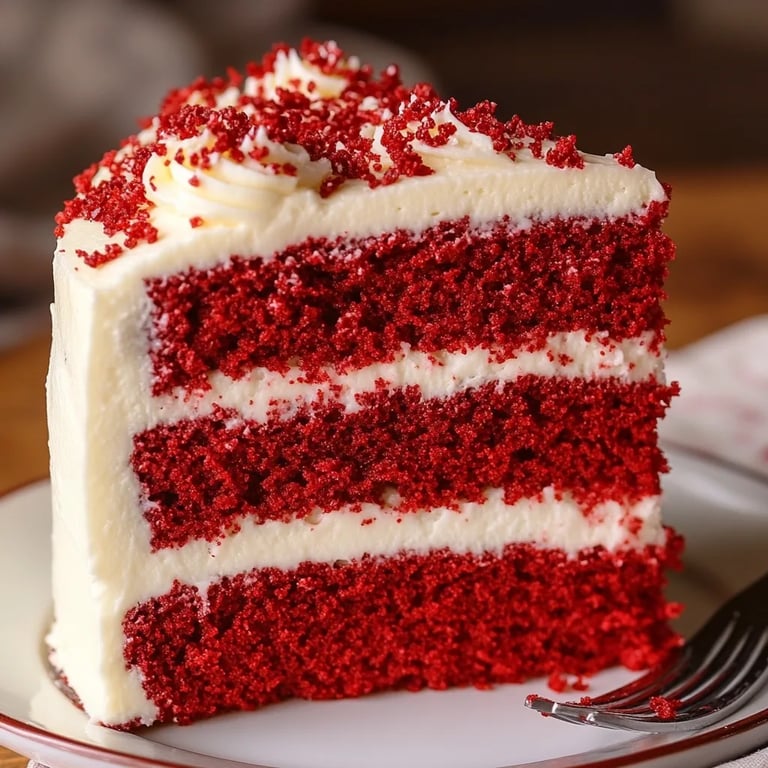 Very Moist & Soft Red Velvet Cake
