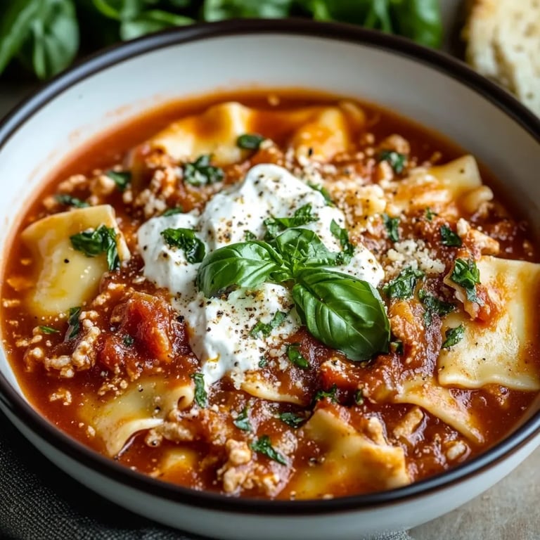 Crockpot Lasagna Soup: An Incredible Ultimate Recipe for 6