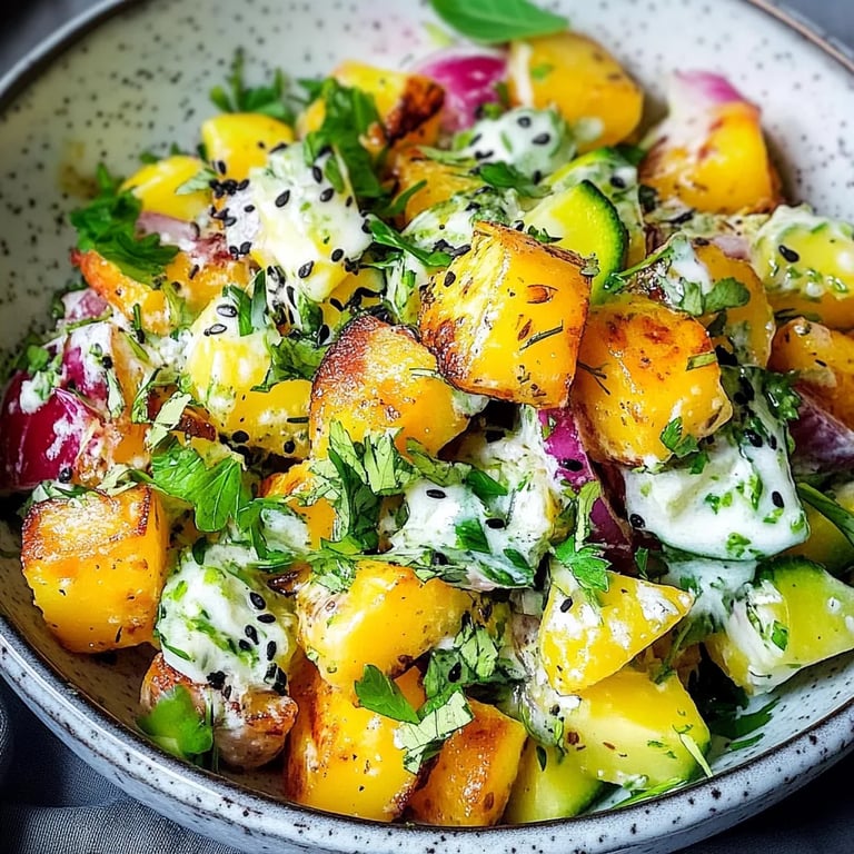 Knuspriger Kartoffelsalat