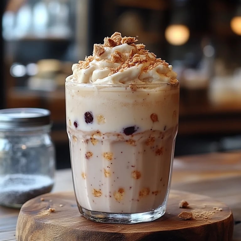 Eiskaffee mit Zimt, braunem Zucker und Blaubeeren: Ein Unglaubliches Ultimatives Rezept für 4 Personen