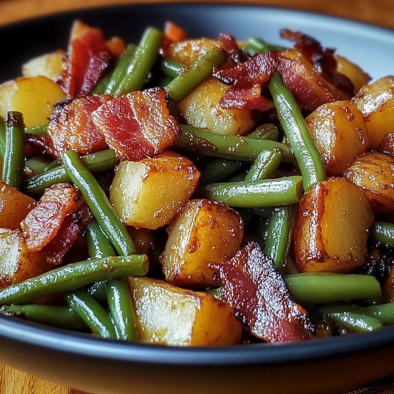 Country Ranch Green Beans & Potatoes w/ Bacon: An Incredible Ultimate Recipe