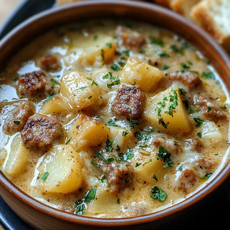 Cozy Italian Sausage and Potato Soup: An Incredible 7-Ingredient Recipe