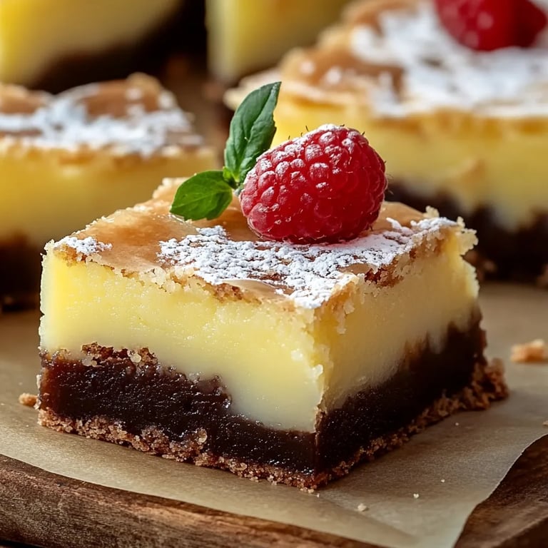 Lemon Brownie Bars